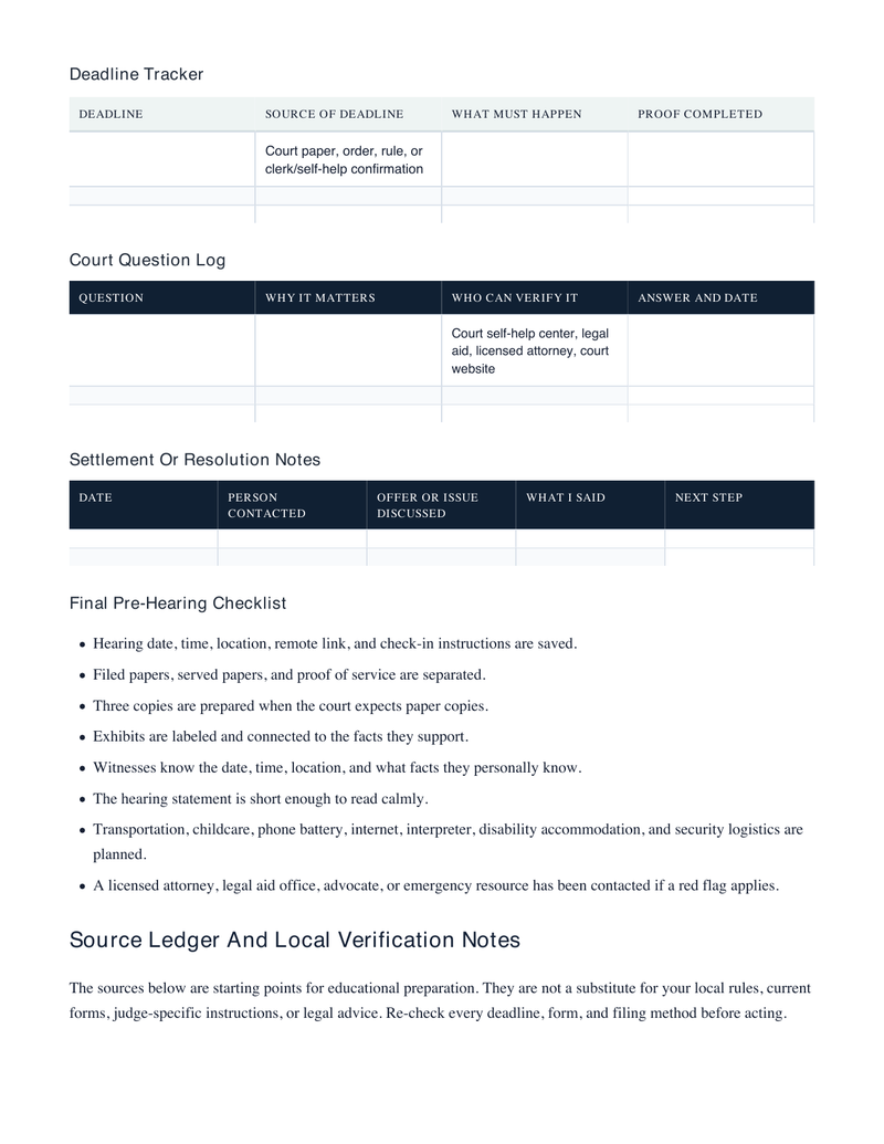 Child Support Modification Roadmap: 10 Mistakes to Avoid Before You File sample workbook page 41