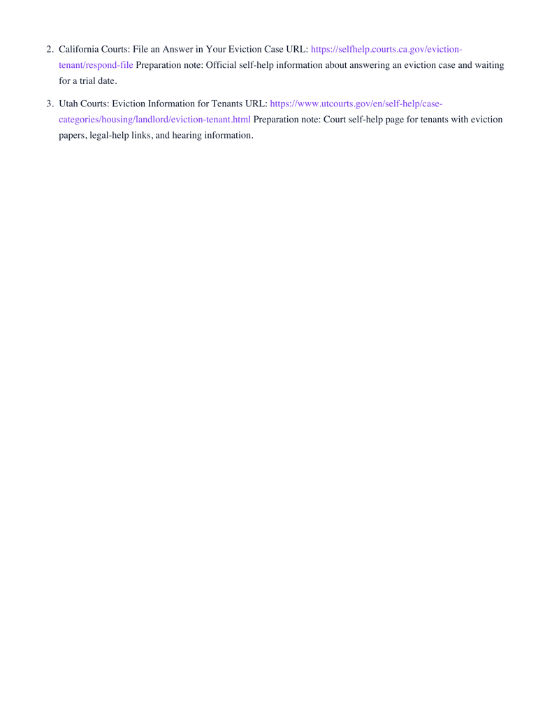 Eviction Court Roadmap for Tenants: 10 Mistakes to Avoid Before Your Hearing sample workbook page 43