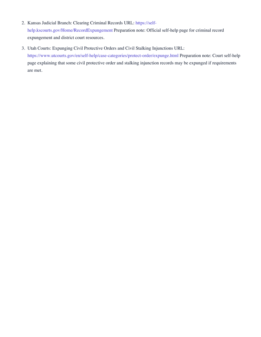 Record Clearing Roadmap: 10 Mistakes to Avoid Before Expungement or Sealing sample workbook page 43